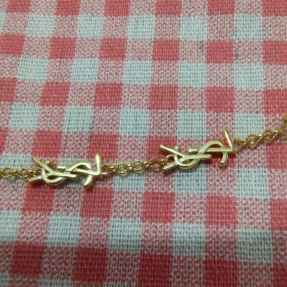 Yves Saint Laurent Gold Necklace - Picture 5 of 9